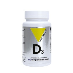 Vitamine D3 Vitall+ 250...